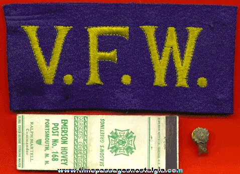 (3) Old Veterans Of Foreign Wars (V.F.W.) Items