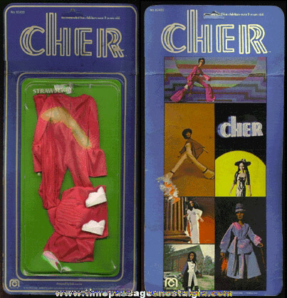 Unopened 1976 CHER Mego Doll Outfit