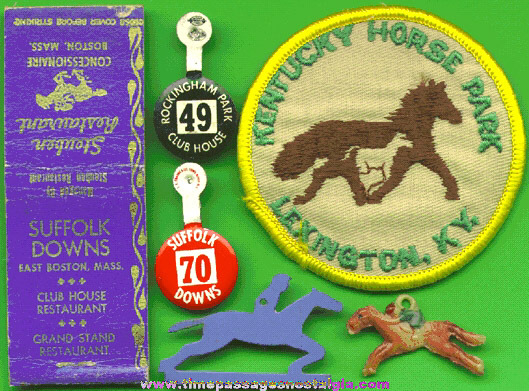 (6) Old Horse Racing Items