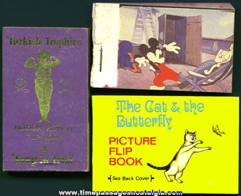 (3) Different Flip Books