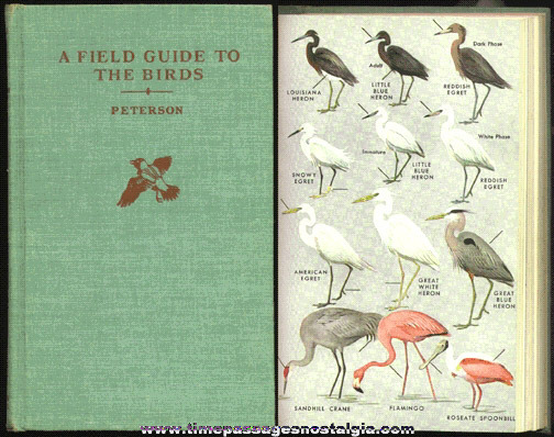 1961 "Field Guide To The Birds" Hard Back Book