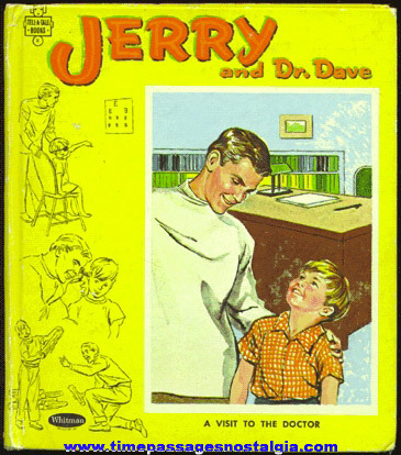 1964 "JERRY AND DR. DAVE - A Visit To The Doctor" Book