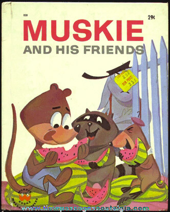 1963 Wonder Book Entitled: "MUSKIE AND HIS FRIENDS"