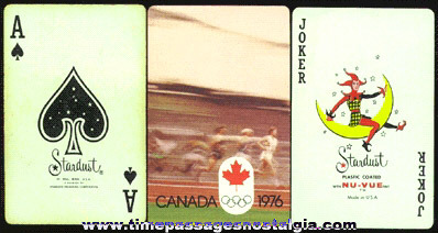 1976 Canada Olympic Games Advertising Card Deck