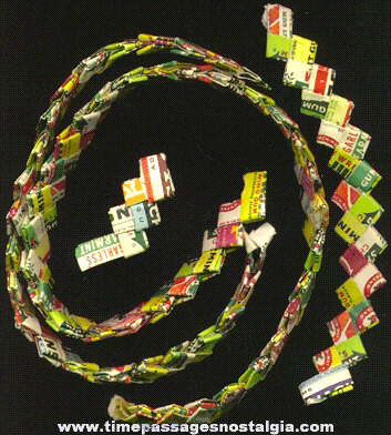 1950’s Gum Wrapper Chain