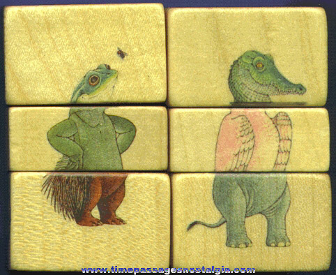 (2) Wooden Animal Puzzles