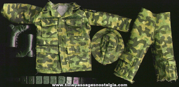 (6) Old GI Joe Uniform items