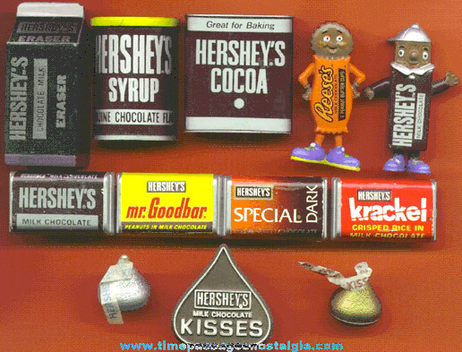 (12) Small Hershey’s Chocolate Advertising Items