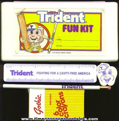 (5) Piece TRIDENT GUM School Premium