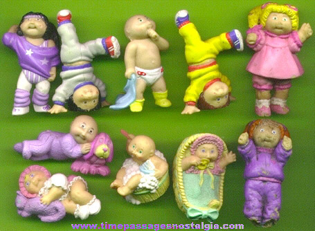 (10) Small Cabbage Patch Doll Figures