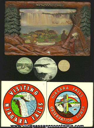 (10) Old Niagara Falls Advertising Souvenir Items