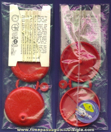 SCARCE Unopened 1960’s 3 in 1 Space Yo-Yo Cereal Premium / Prize