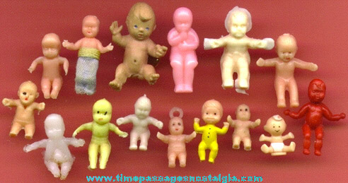 (15) Miniature Baby Dolls