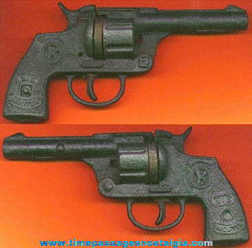 Early "SIX SHOOTER" Cast Iron Cap Gun