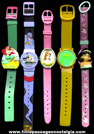 (5) Different Disney Movie Character Watches