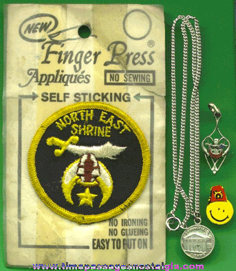 (4) Shriner Fraternal Items