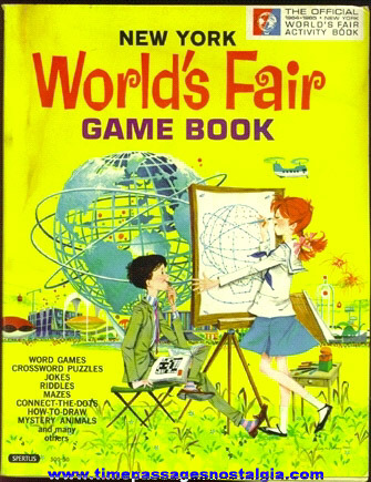1964 - 1965 New York World’s Fair Activity Book