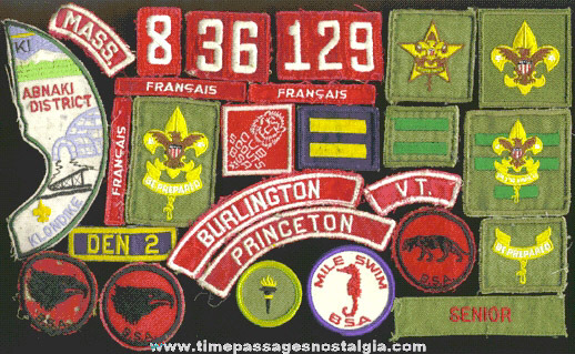 (26) Old Boy Scout Patches