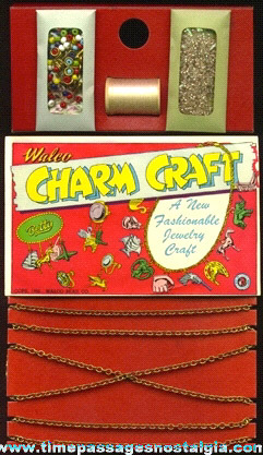 Complete 1950 WALCO Charm Craft Jewelry Kit