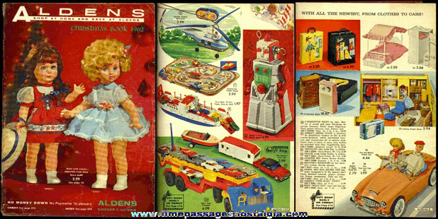 1962 ALDENS Christmas Wish Book / Catalog