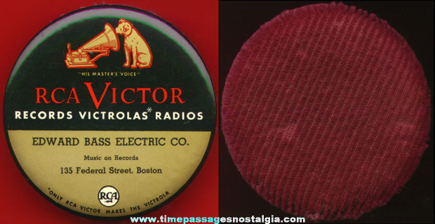 Early RCA Victor Advertising Premium Record Duster / Cleaner