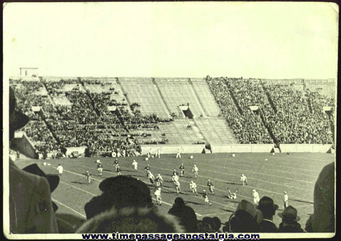 (5) 1939 Brown University vs. Yale Football Photographs