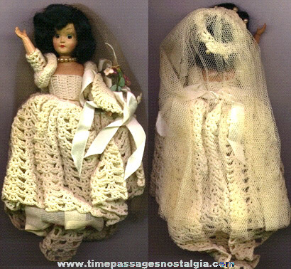Old Wedding Bride Doll
