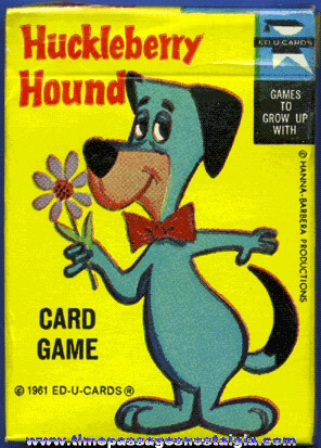 1961 Unopened Huckleberry Hound Card Game