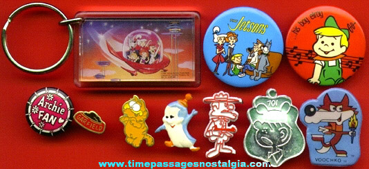 (10) Small Television Cartoon Items