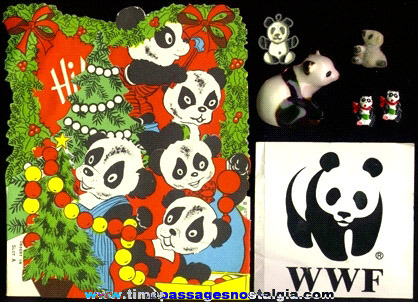 (6) Panda Bear Items