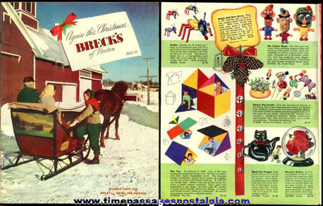 1952 - 1953 BRECK’S Of Boston Christmas Catalog