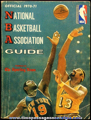 1970 - 1971 Official National Basketball Association Guide Book