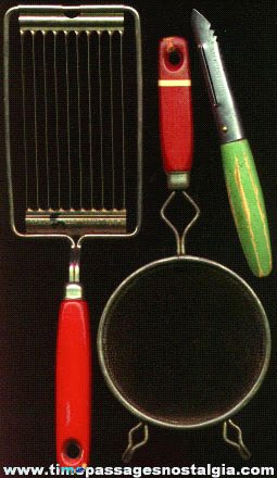 (3) Old Kitchen Utensils