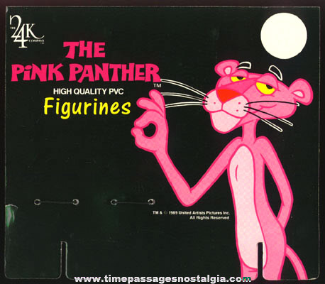 1989 PINK PANTHER Store Display With (6) Different Figures