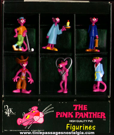 ©1989 PINK PANTHER Store Display With (6) Different Figures
