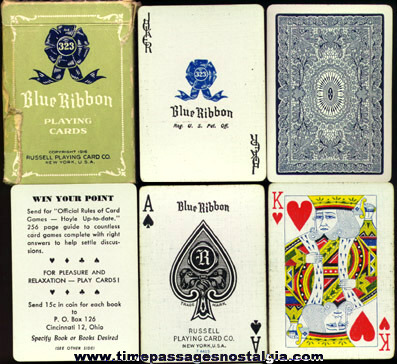 Boxed ©1916 Playing Card Deck