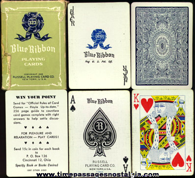 Boxed 1916 Playing Card Deck