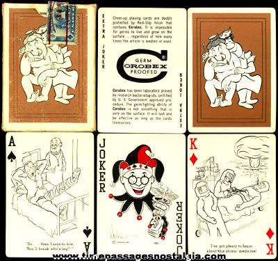 Old Doctor Cartoon Boxed Playing Card Deck