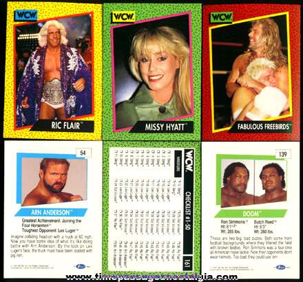 (222) WCW Wrestling Trading Cards