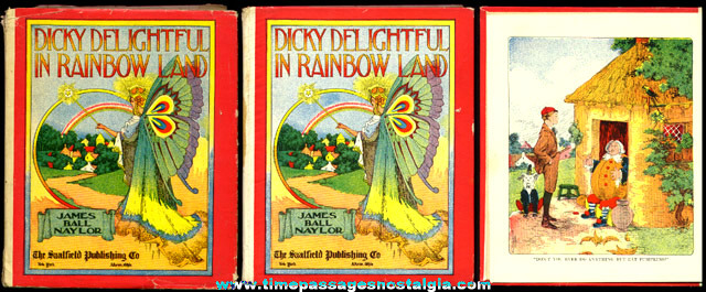 1909 Book: DICKY DELIGHTFUL IN RAINBOW LAND