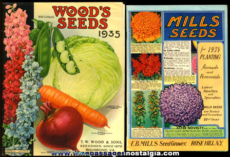 (2) 1930’s Seed Catalogs