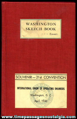 1940 Union Convention Washington, D.C. Souvenir Book