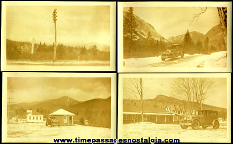 (4) 1928 White Mountains - New Hampshire Photographs