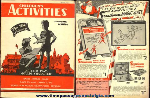 December, 1952 ’’CHILDREN’S ACTIVITIES’’ Magazine