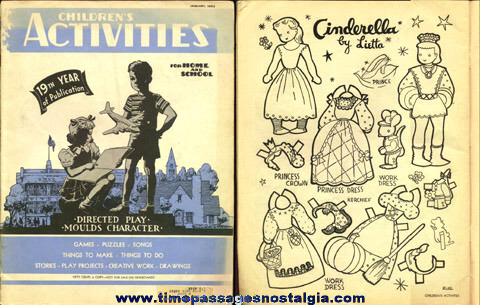 January, 1953 ’’CHILDREN’S ACTIVITIES’’ Magazine