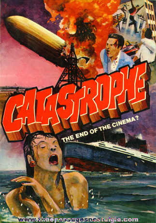 1975 Hard Back Book "CATASTROPHE - THE END OF THE CINEMA?"