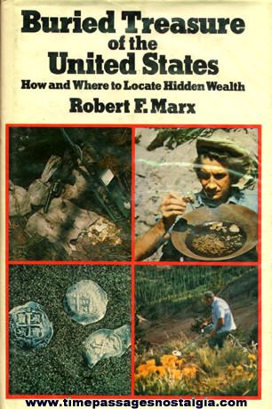 1978 Hard Back Book "BURIED TREASURE OF THE UNITED STATES"