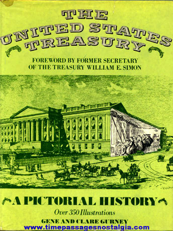 1978 Hard Back Book "THE UNITED STATES TREASURY"