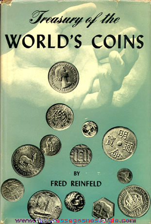 1953 Hard Back Book "TREASURY OF THE WORLD’S COINS"