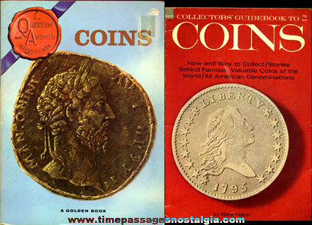 (2) Old Beginner Coin Collector Books
